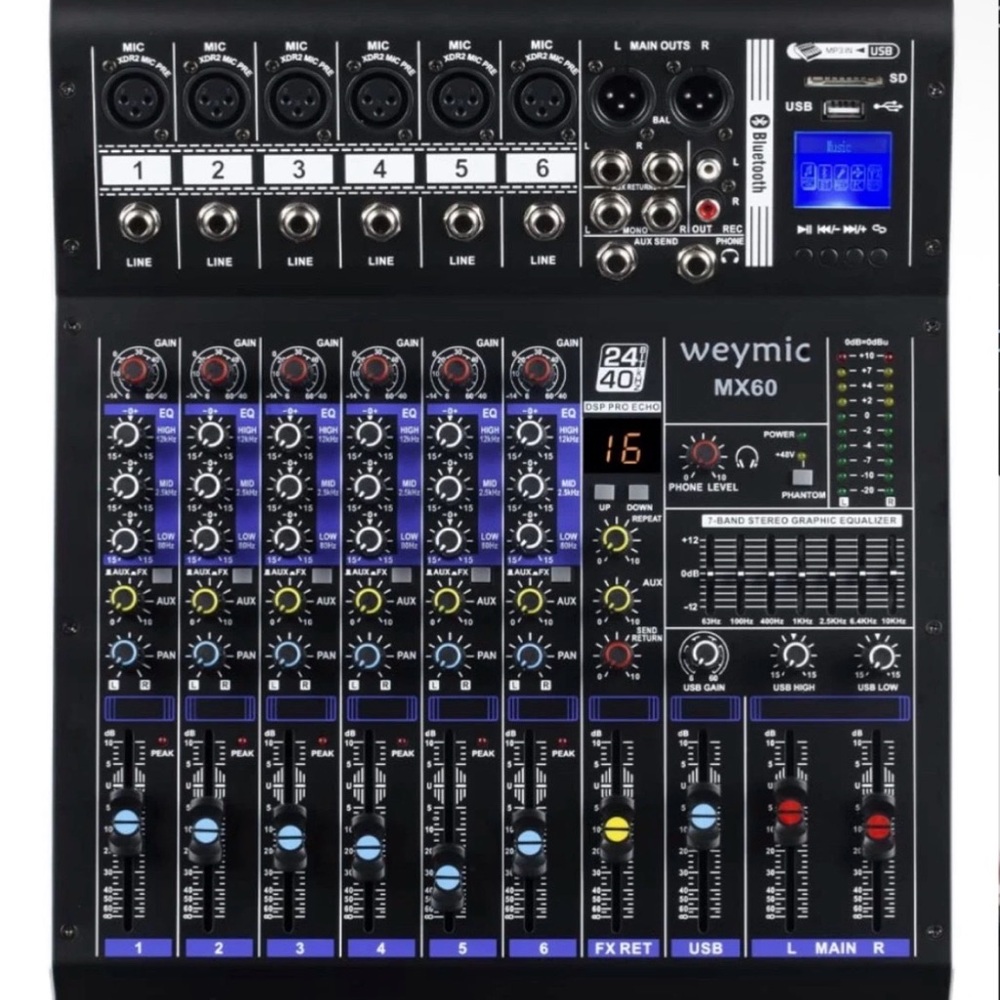 MX60 Black Digital Voice Recorder